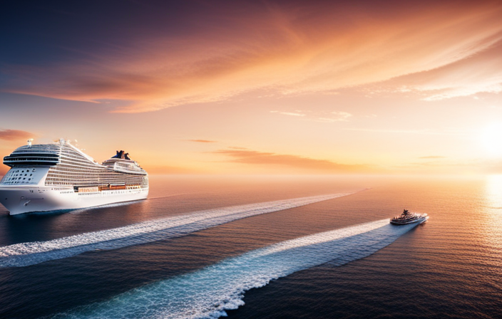 An image showcasing the expansive MSC Cruises fleet, highlighting the sleek lines and innovative design of their exciting new ships