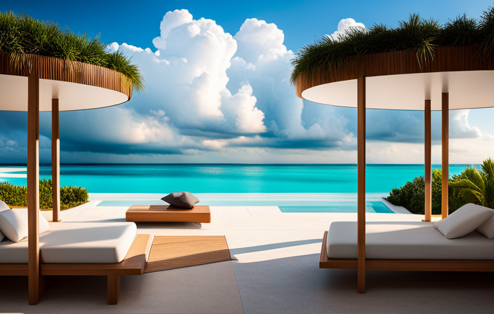 An image showcasing Coco Beach Club's unparalleled luxury in the Bahamas