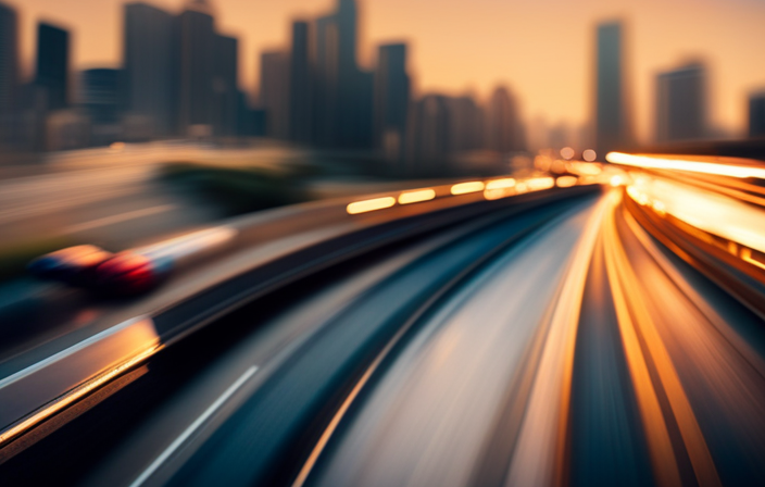 An image that captures the chaos of rush hour traffic, with cars tightly packed, changing lanes unpredictably, and honking horns, highlighting the dangers of using cruise control in such situations