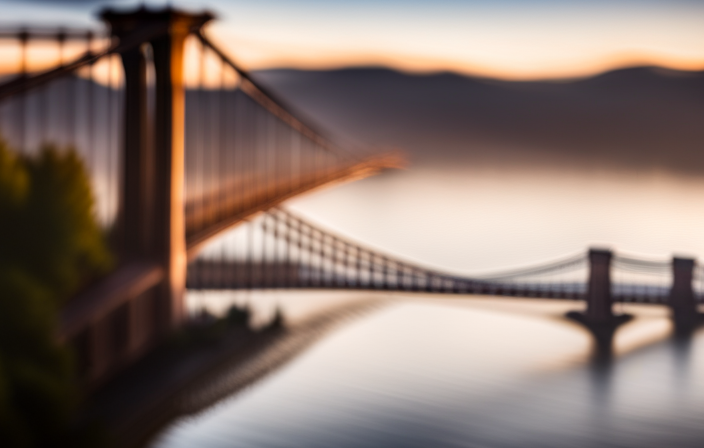 An image capturing the iconic Chain Bridge spanning the Danube River, with Viking River Cruise ship majestically docked nearby, showcasing the historic beauty of Budapest's waterfront