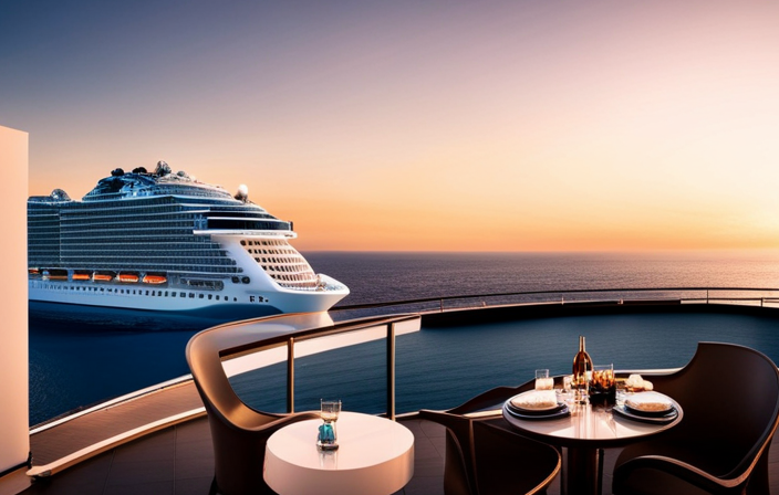 An image showcasing the grandeur of Msc Meraviglia, with its impressive glass-domed promenade, vibrant LED sky screen, and elegant outdoor pool area, illustrating why it is the epitome of luxury and the best Msc cruise ship