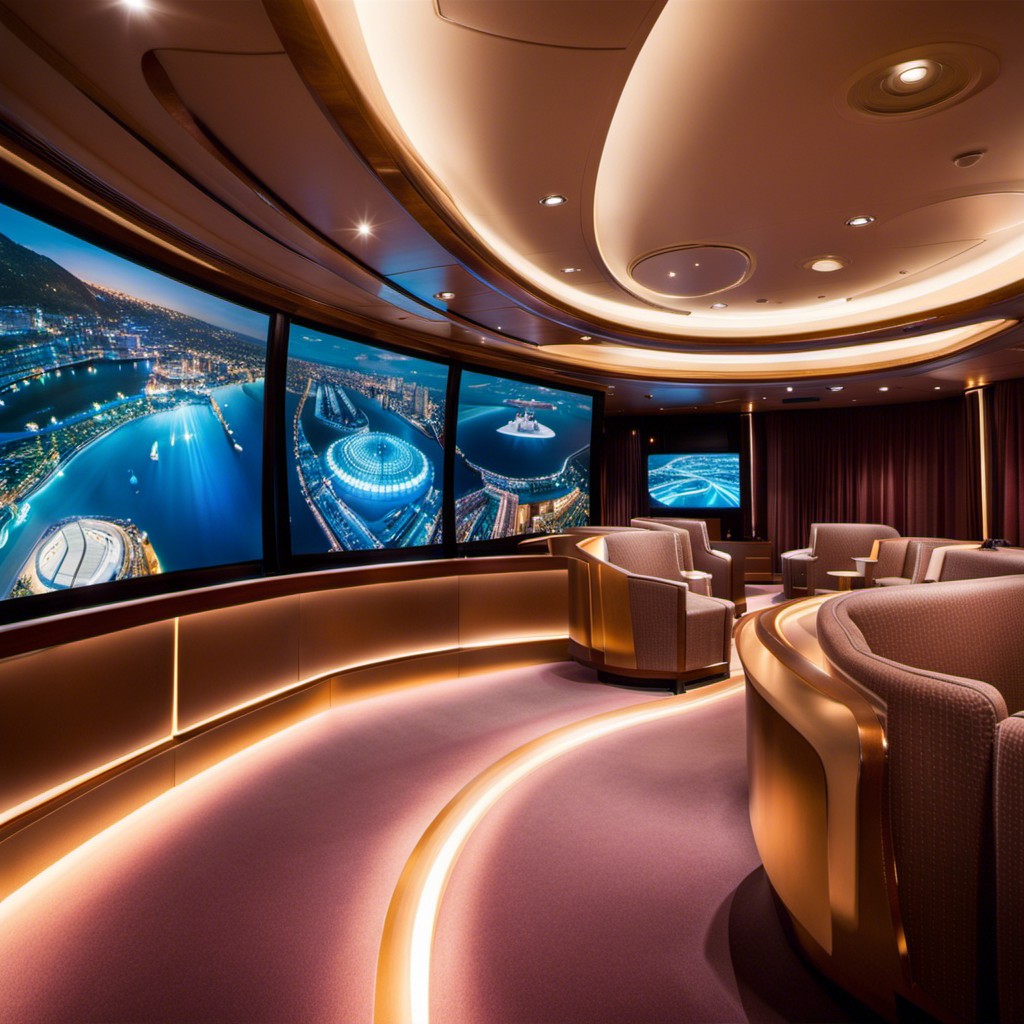 the awe-inspiring moment onboard Discovery Princess as passengers immerse themselves in a 360-degree sensory experience