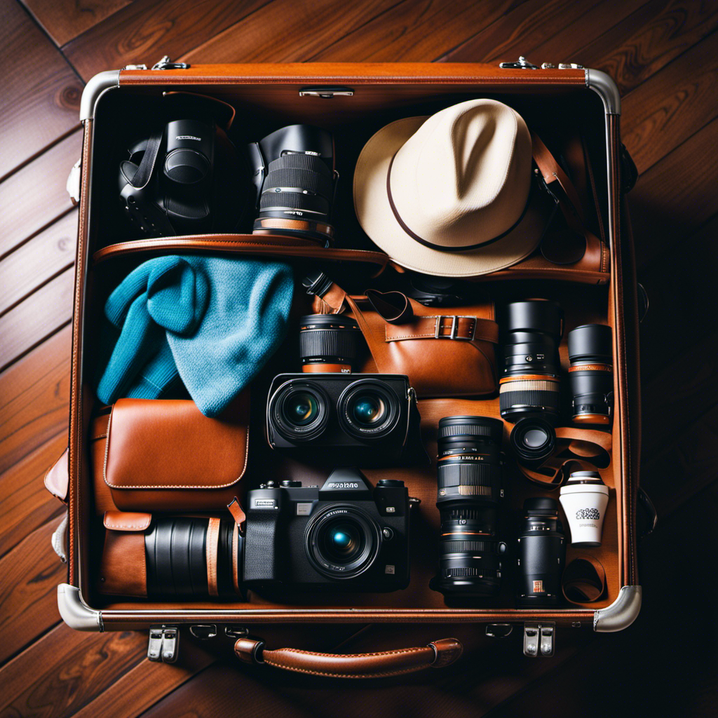 An image featuring a well-packed suitcase for an Alaska cruise