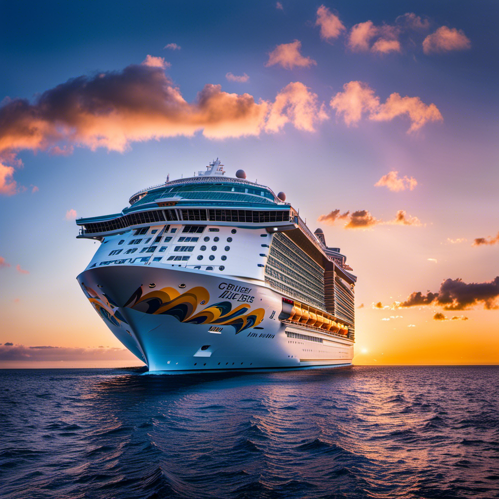 An image showcasing colossal cruise ships from leading cruise lines