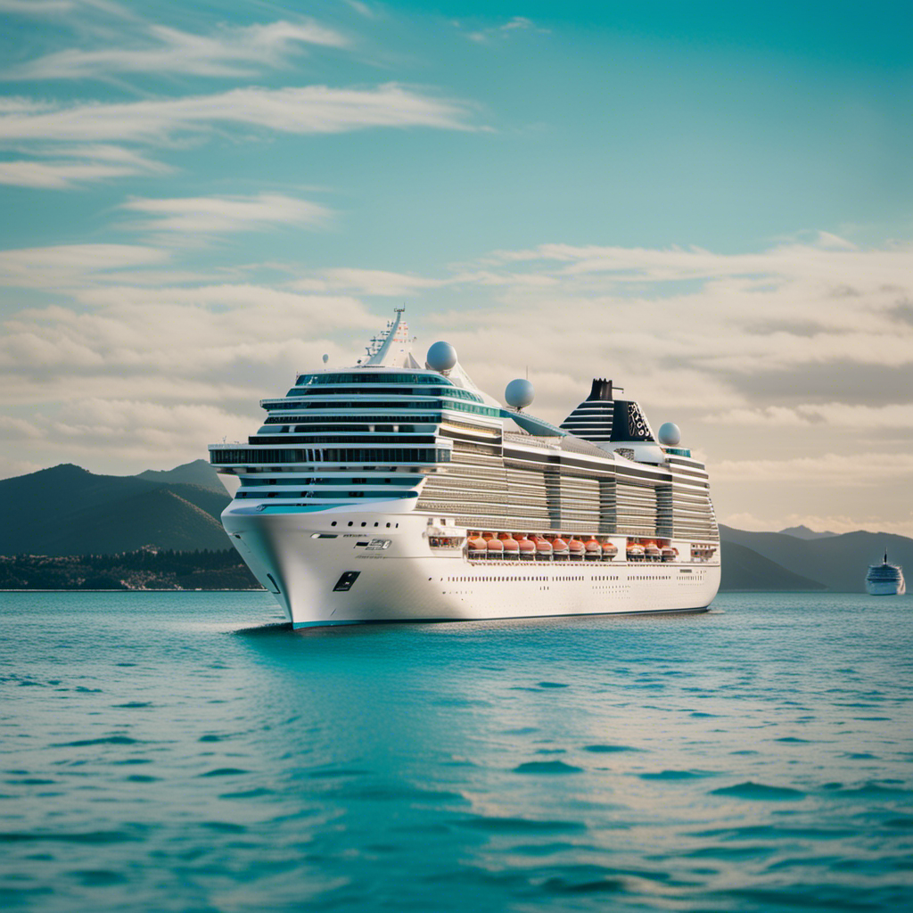 An image showcasing two elegant cruise ships, one from Princess Cruises and the other from Holland America Line, gracefully sailing on calm turquoise waters, symbolizing the adjusted 2021 itineraries