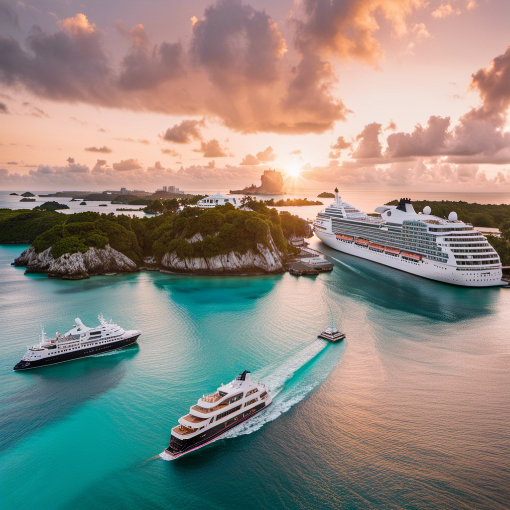 An image showcasing the opulence and relaxation of Crystal Cruises' Bermuda escapes