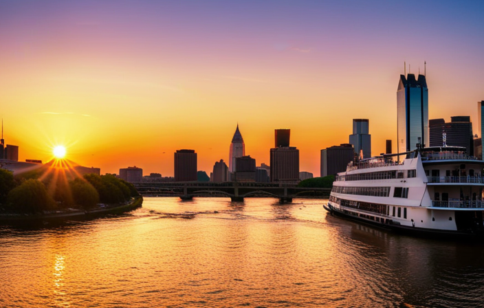 the enchanting allure of the Mississippi River as the American Melody embarks on its inaugural voyage