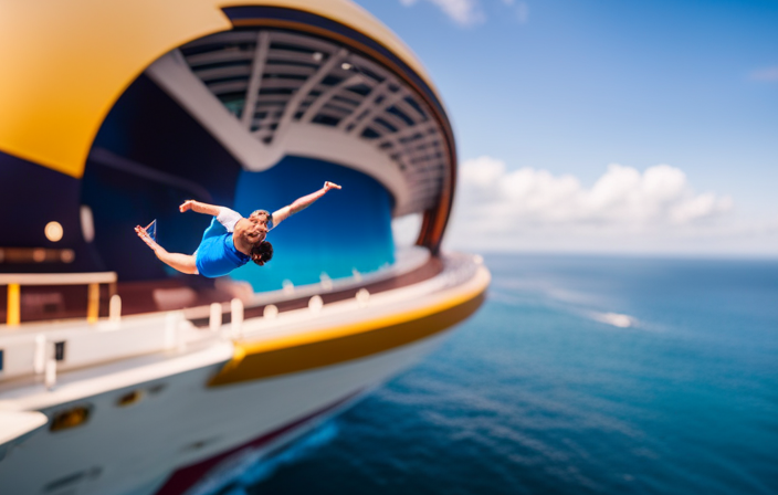 An image showcasing Royal Caribbean's groundbreaking evolution in cruise entertainment