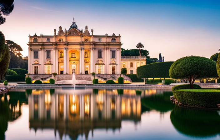 An image capturing the opulence of Sofitel Villa Borghese in Rome