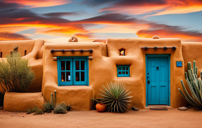 the essence of Santa Fe's enchanting charms in a single image