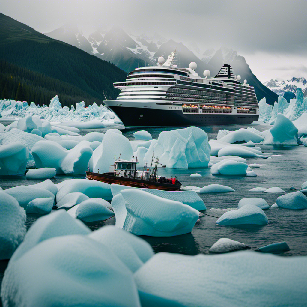 An image showcasing the partnership between Holland America and ASMI in promoting sustainable Alaska seafood