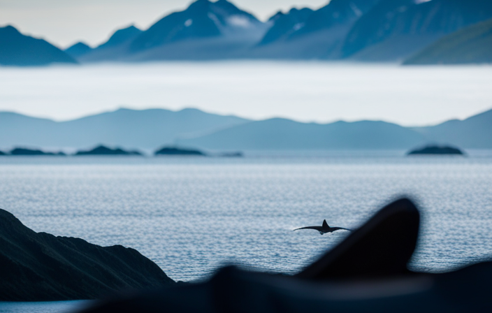 An image showcasing the vastness of Alaska's breathtaking glaciers, towering mountains, and pristine waters