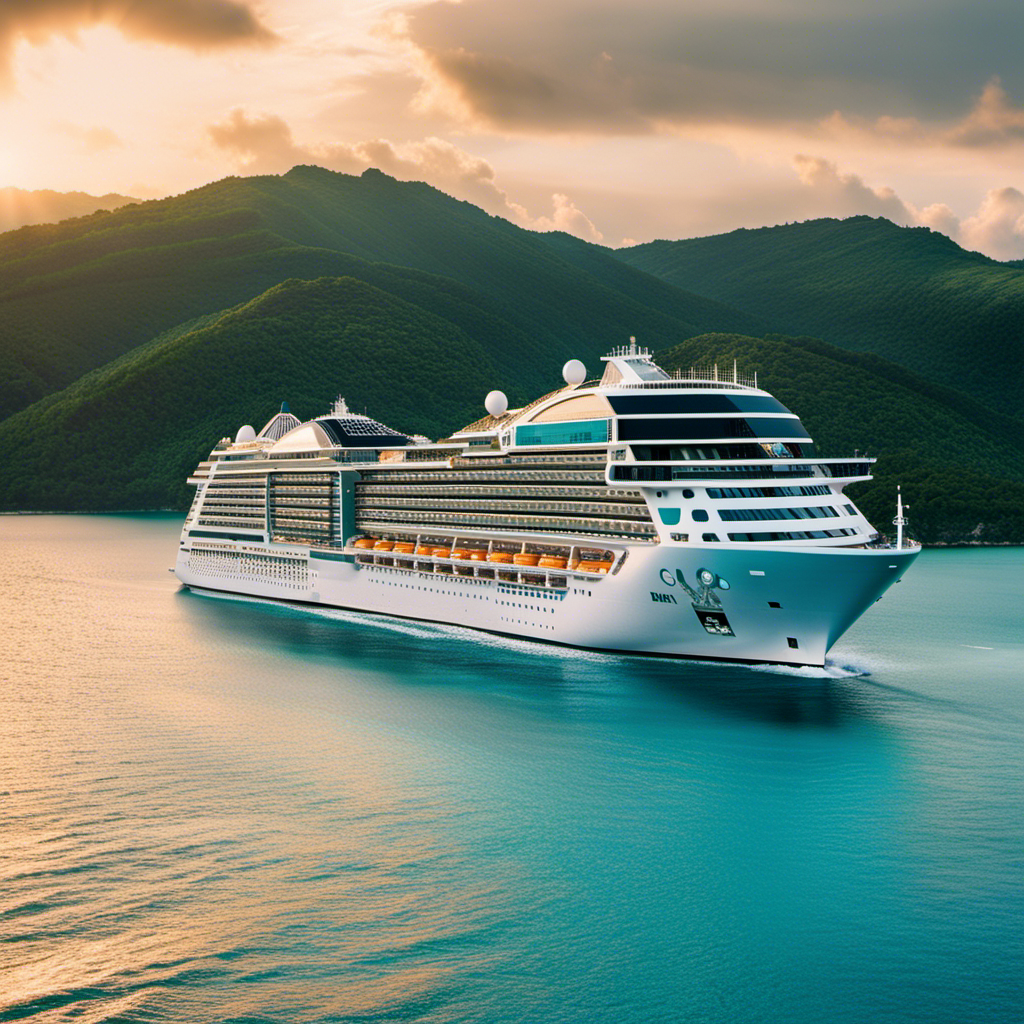 An image showcasing the opulent elegance of Explora Journeys, MSC Cruises' latest luxury experience