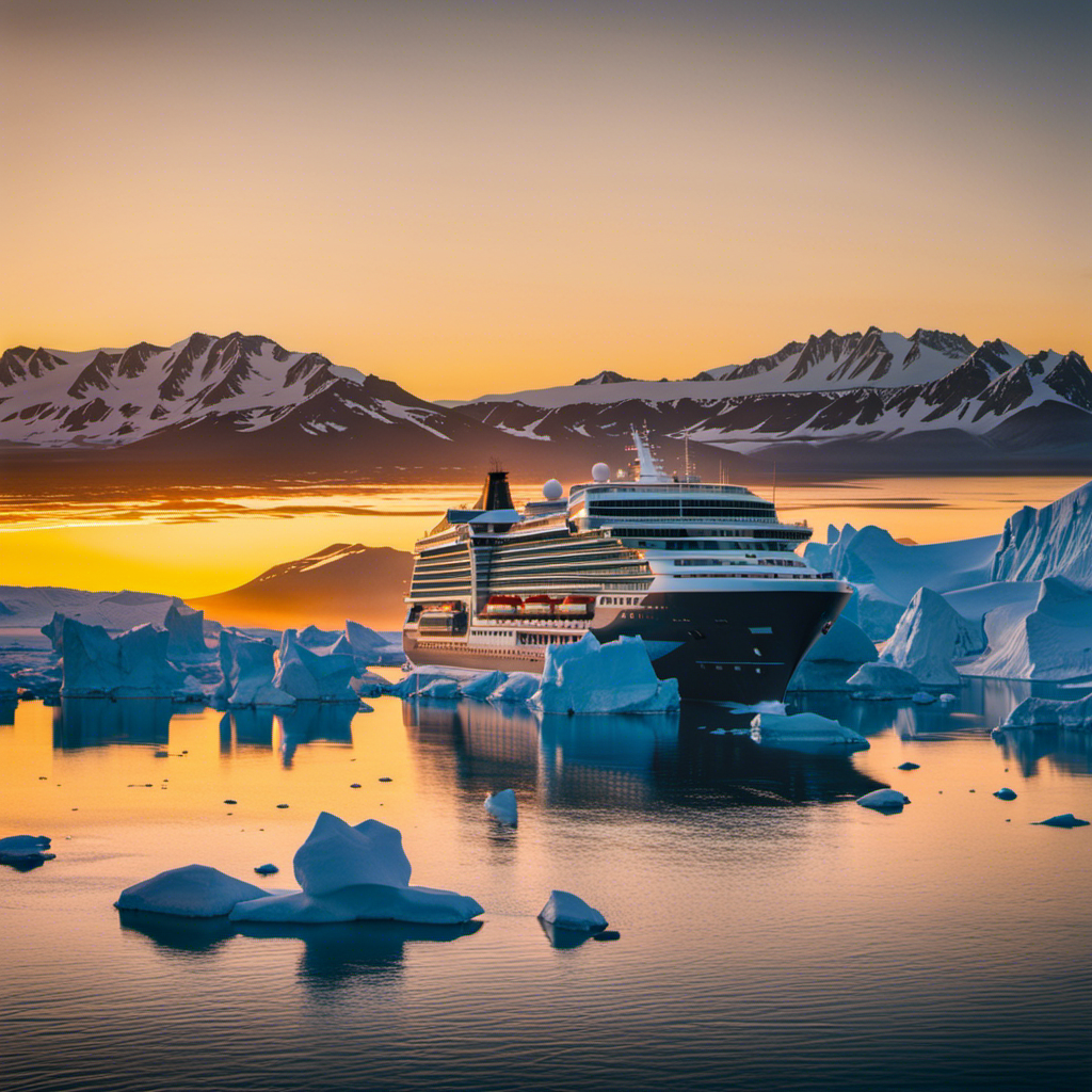 An image that showcases the majestic journey of Holland America's Epic Pole-to-Pole Cruise