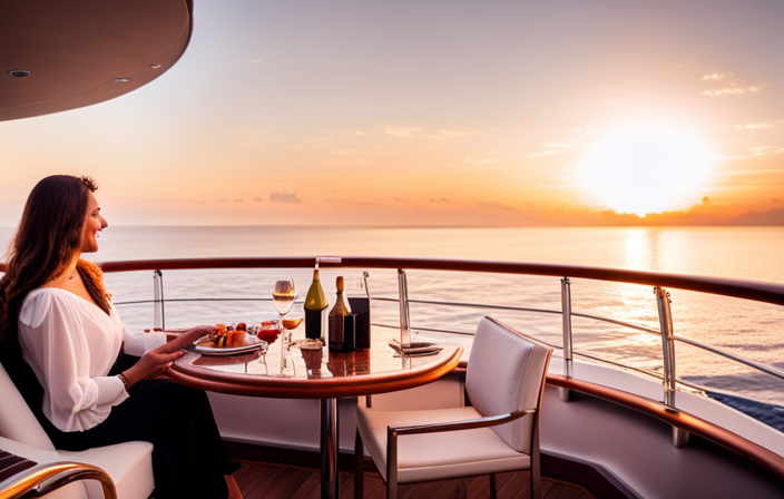 the essence of opulence and exclusivity aboard the Seabourn Ovation cruise ship