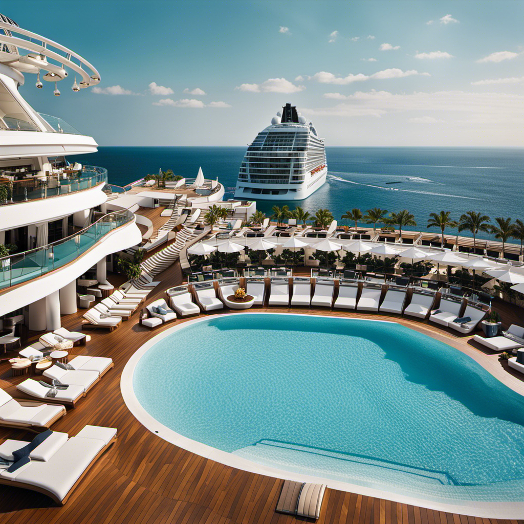 the essence of Mediterranean opulence aboard the MSC Divina cruise ship