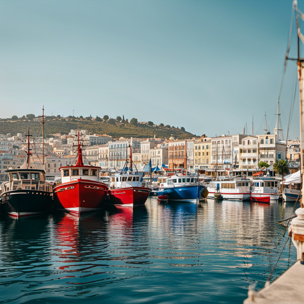 An image showcasing the vibrant essence of Piraeus, Athens' port city gem