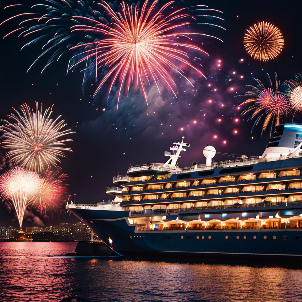 An image capturing the essence of Porthole Cruise Magazine's Milestone Anniversary and Epic Party