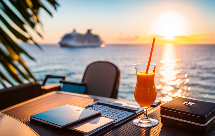An image capturing the morning routine of Rick Sasso, President of MSC Cruises
