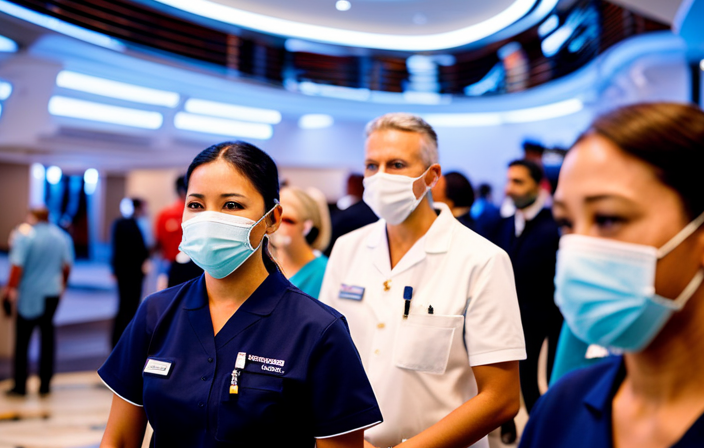 An image showcasing Royal Caribbean's dedication to health and safety in cruising