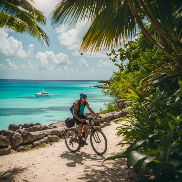 biking on cozumel