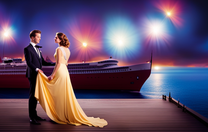 An image capturing the vibrant atmosphere of P&O Britannia's astonishing premieres
