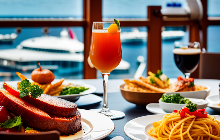 An image showcasing the grandeur of Norwegian Getaway's Zakarian's Delights: A Culinary Journey