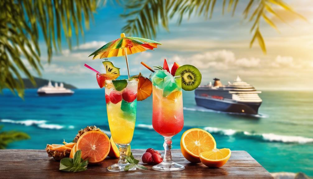 carnival cruise drink options