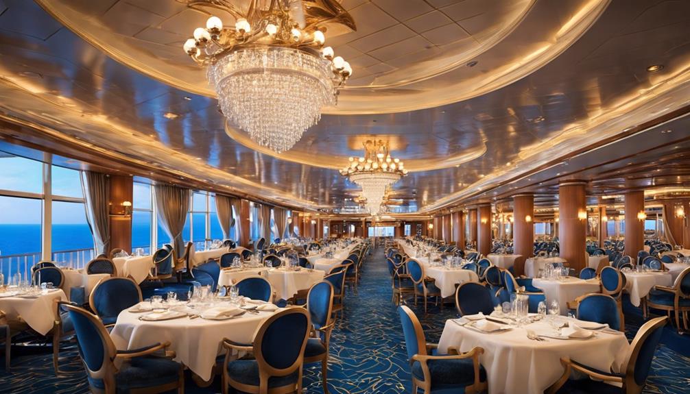 cruise ship dining choices