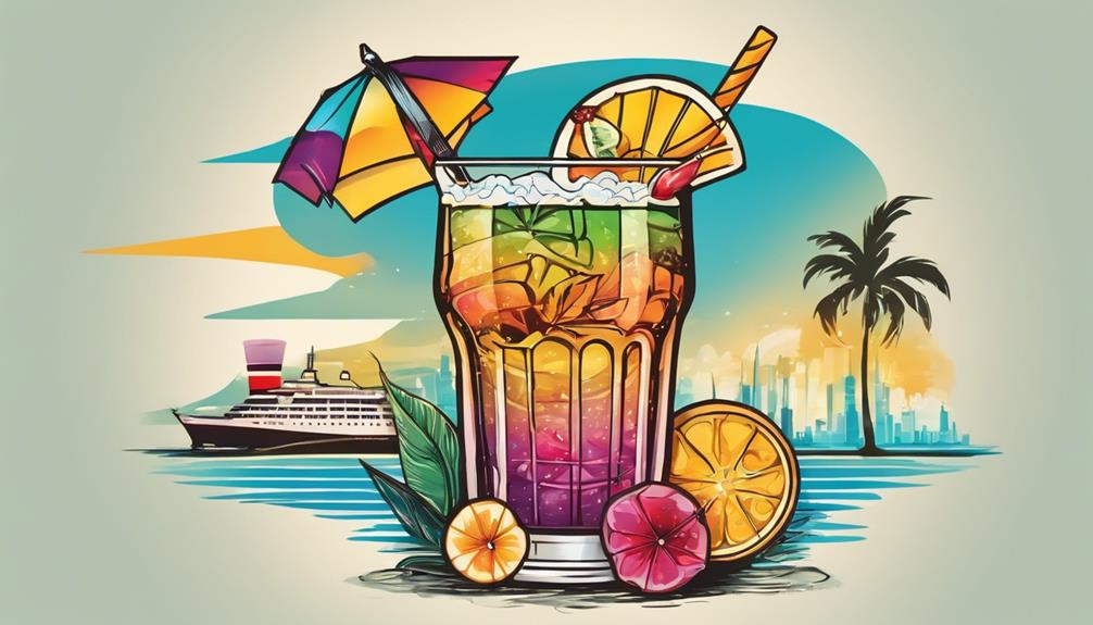 cruise ship drink options