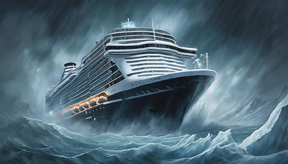 cruise ships iceberg collision