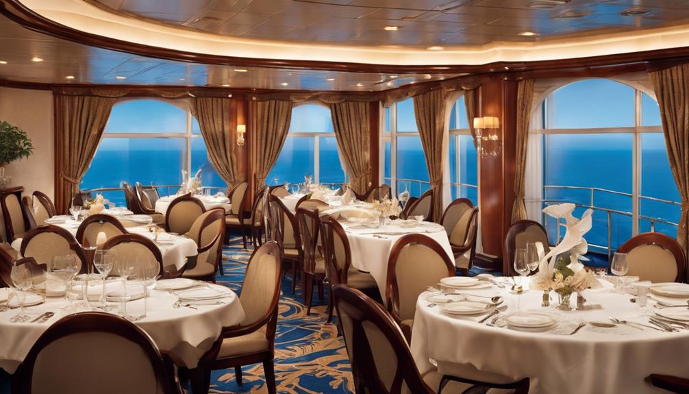 delicious dining on board