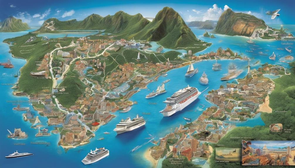 exploring cruise ports globally