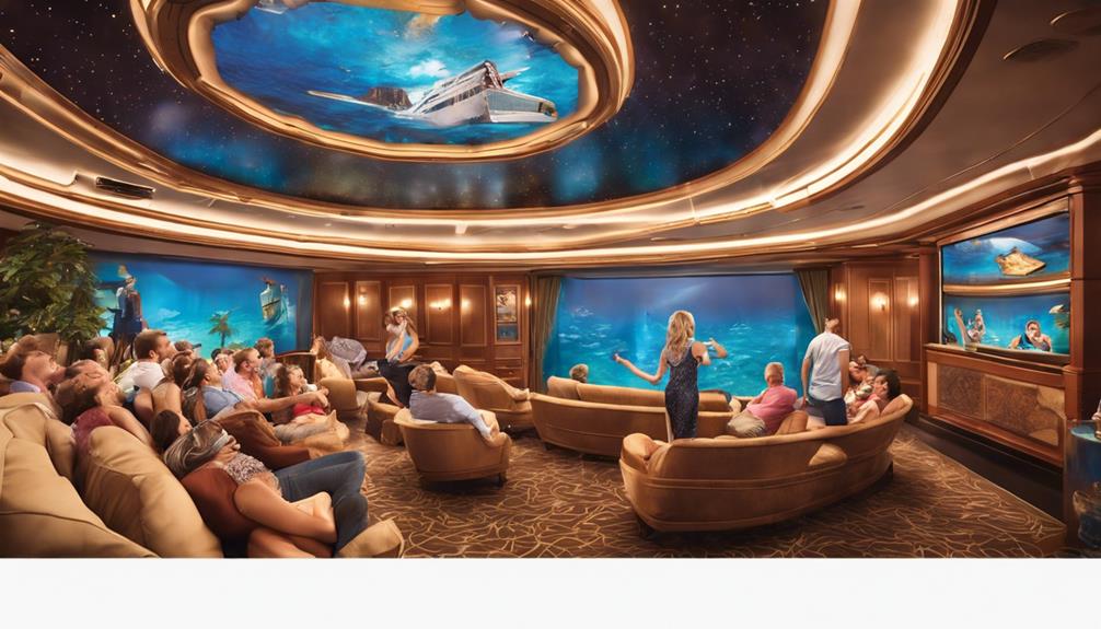 exploring onboard entertainment options