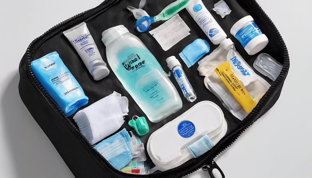 hygiene essentials for travel