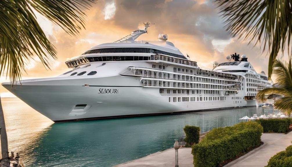 luxurious cruise ship experience