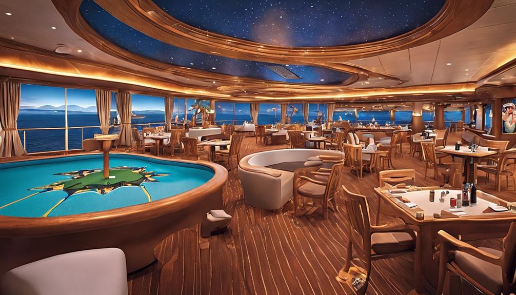 luxury cruise ship amenities