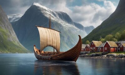viking celebrates norwegian ports