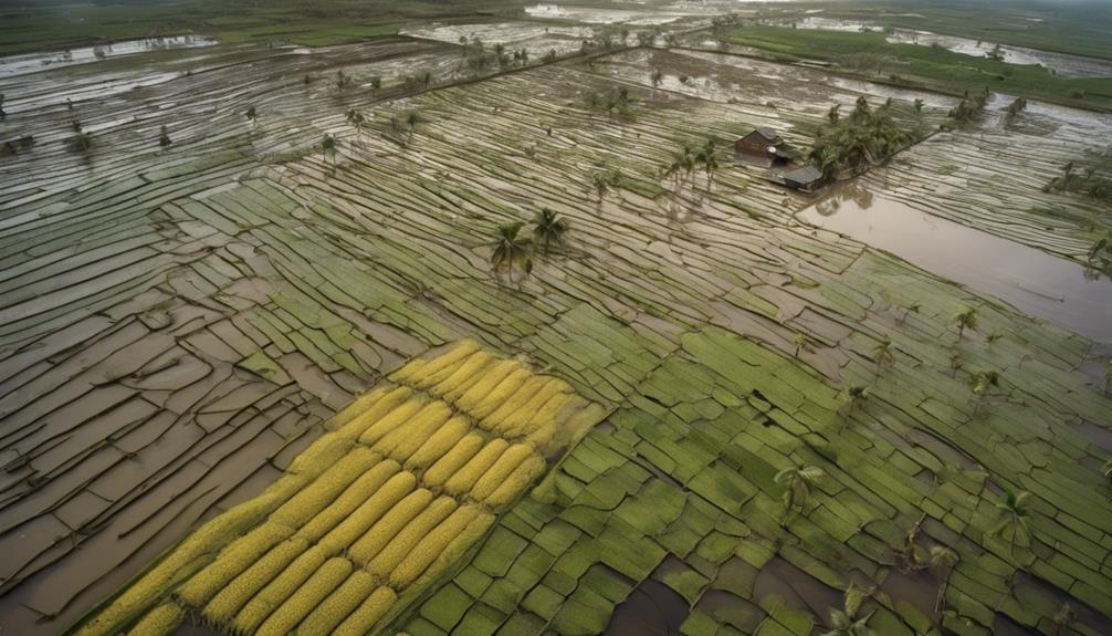 agricultural impact from disaster