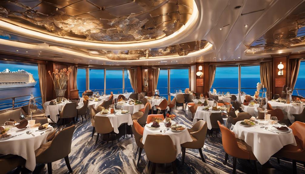 explore dining options onboard