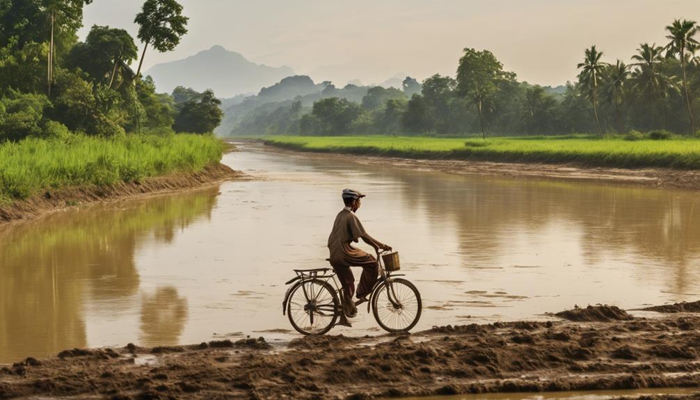 exploring myanmar by bicycle