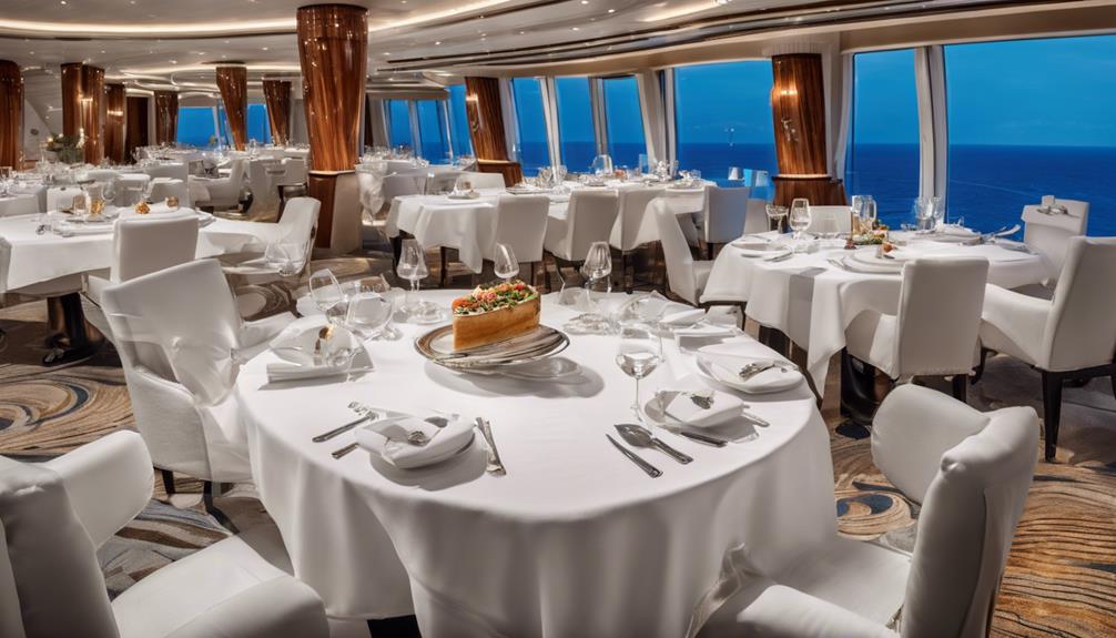 luxurious culinary experiences onboard