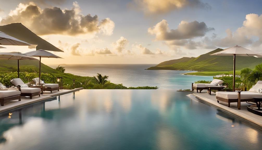 luxury retreat in caribbean