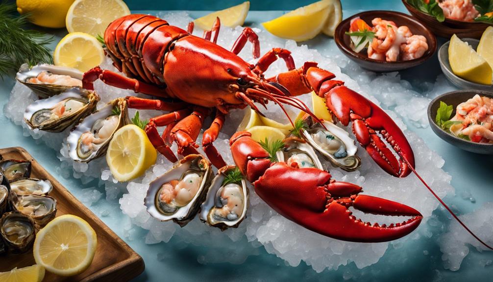 mouth watering seafood delights