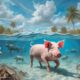 swimming pigs face devastation