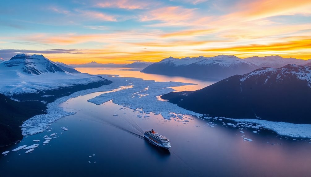 alaska cruise route overview