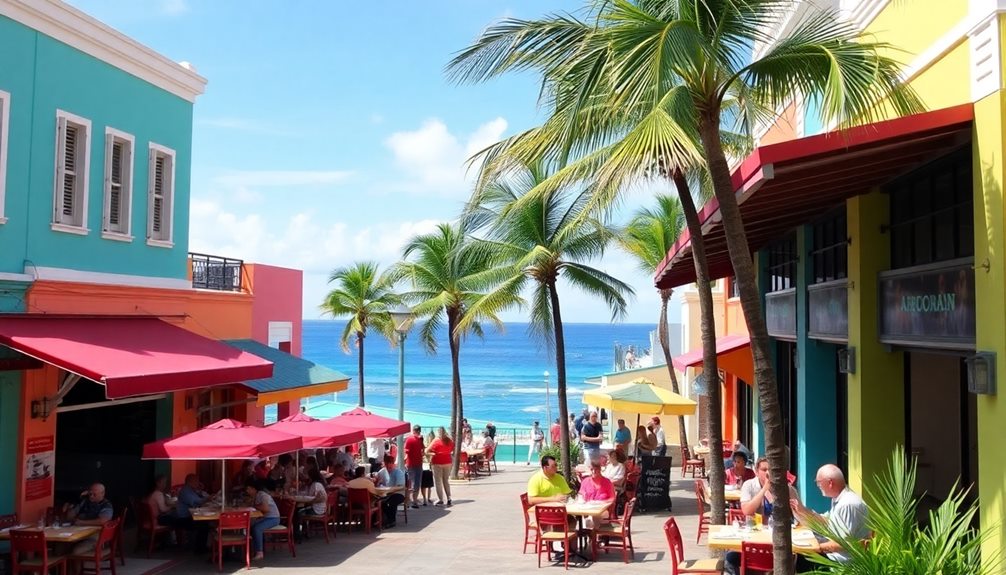 aruba s downtown dining guide