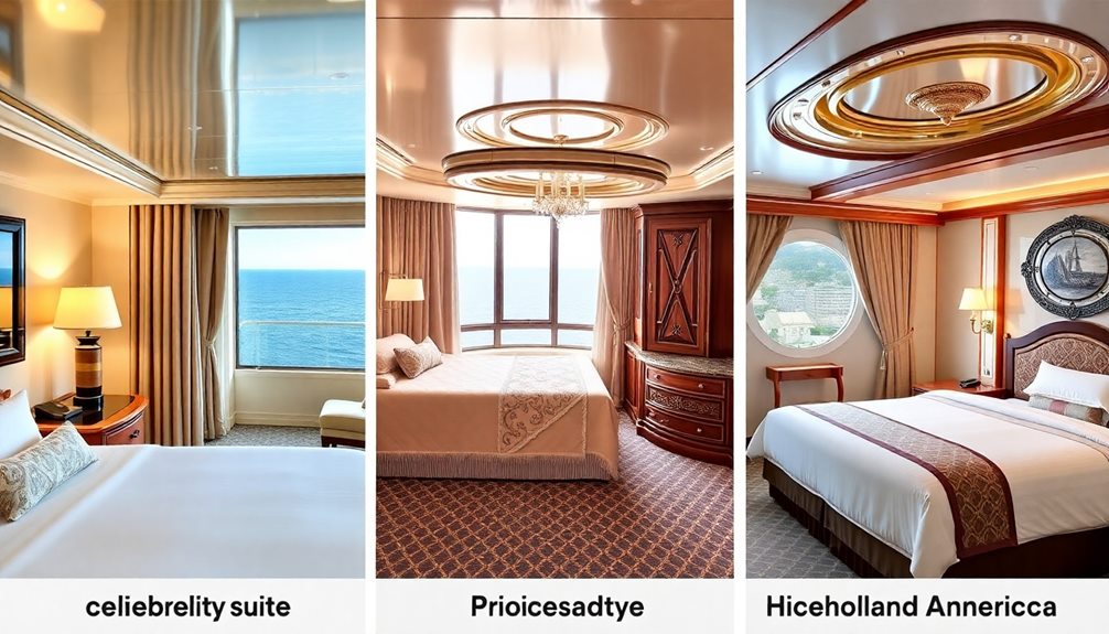 comparing cabin and suite