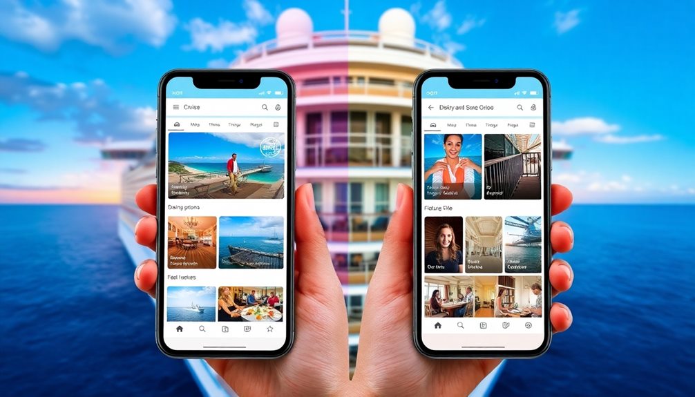 cruise app features comparison