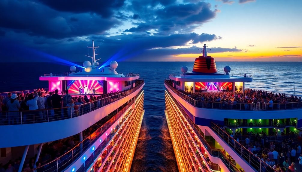 cruise line offerings comparison